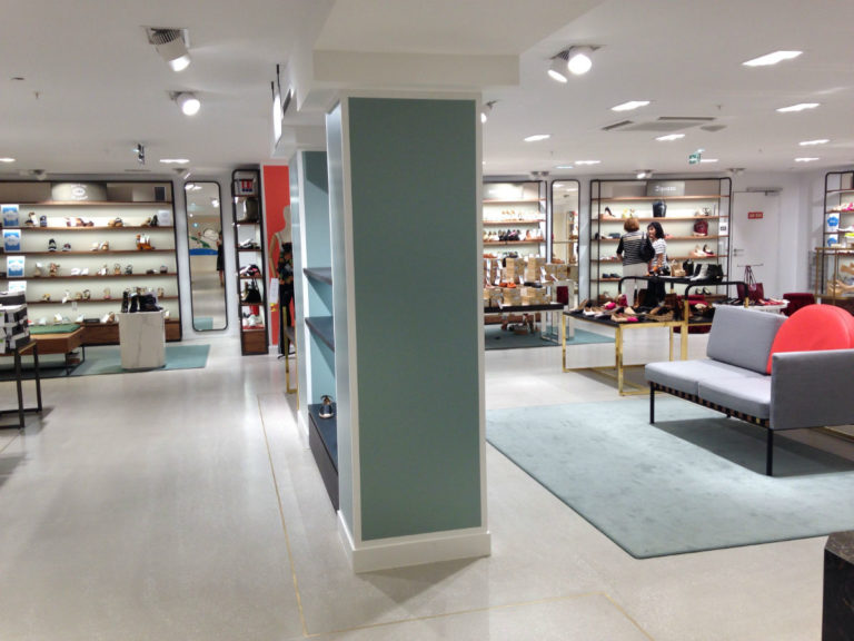 Les Galeries Lafayette de Nice ouvrent un showroom dédié aux chaussures