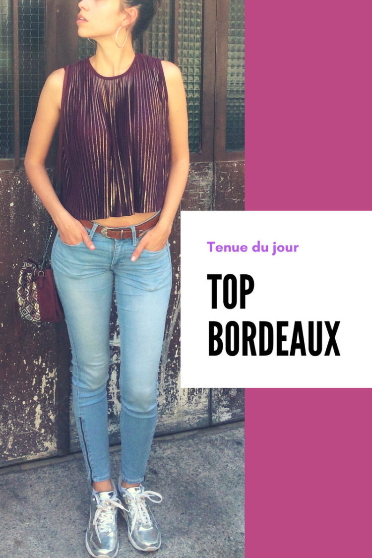 mode comment porter le bordeaux