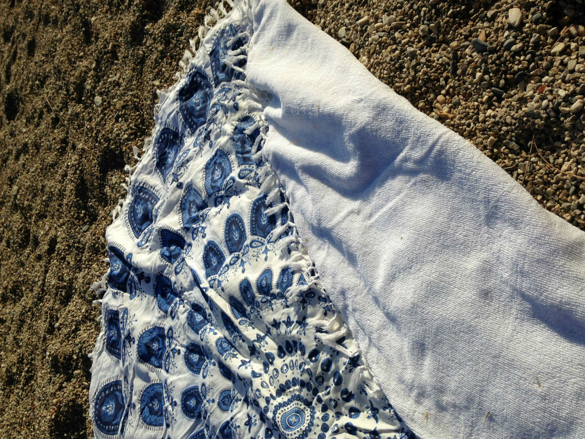 serviette plage fouta