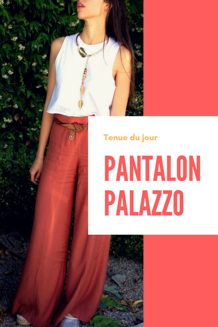 comment porter pantalon palazzo