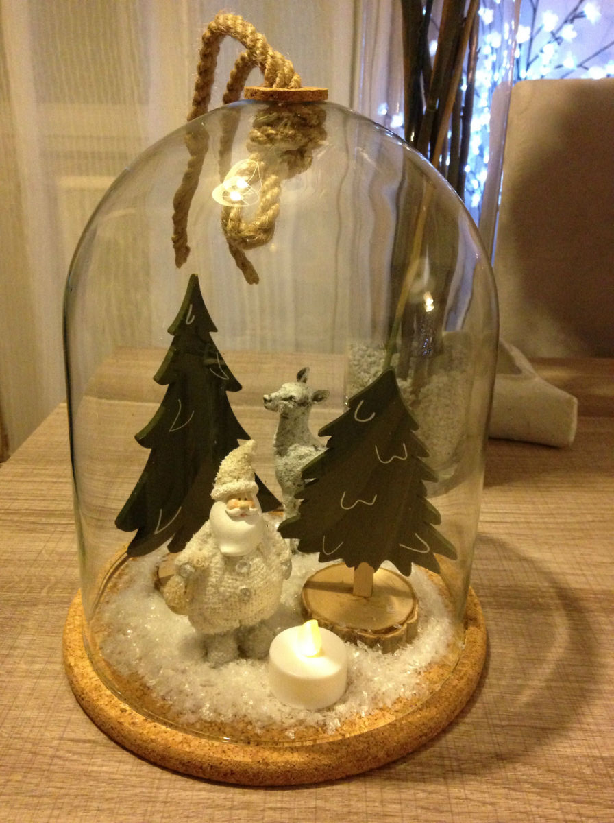 cloche decoration noel