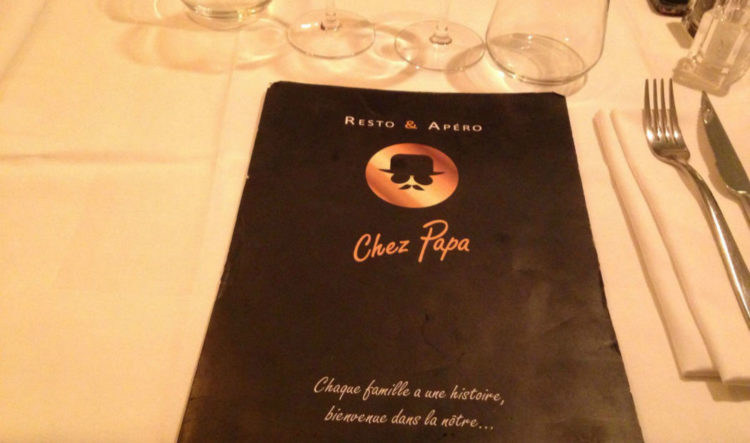 restaurant chez papa nice