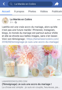 je suis accro au mariage