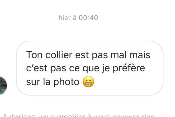 drague message instagram