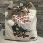 emballage cadeau noel tote bag