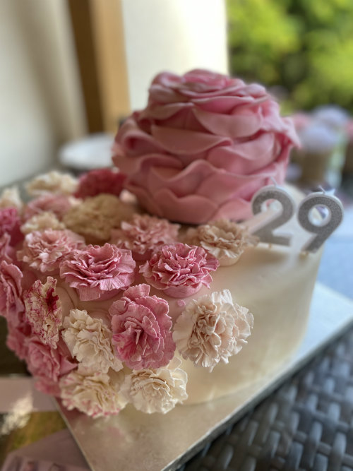 gateau de fleurs