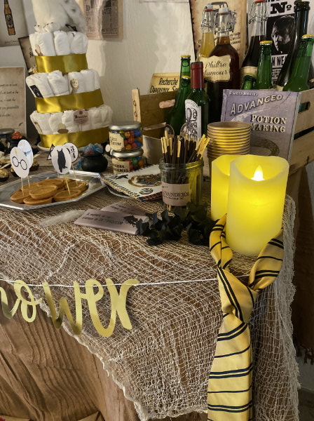 baby shower harry potter decoration