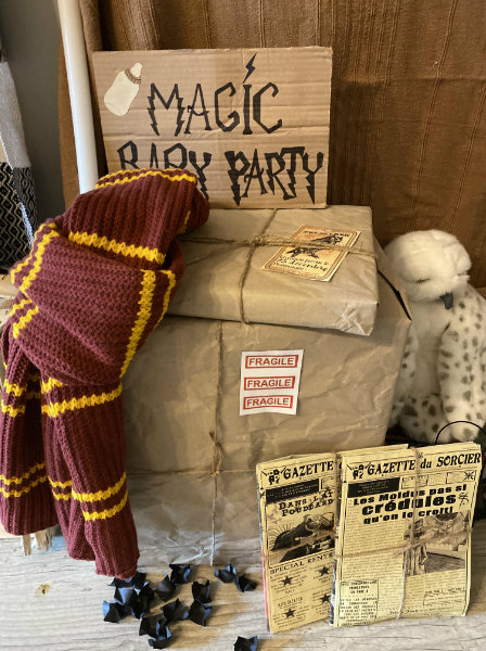 baby shower harry potter decoration