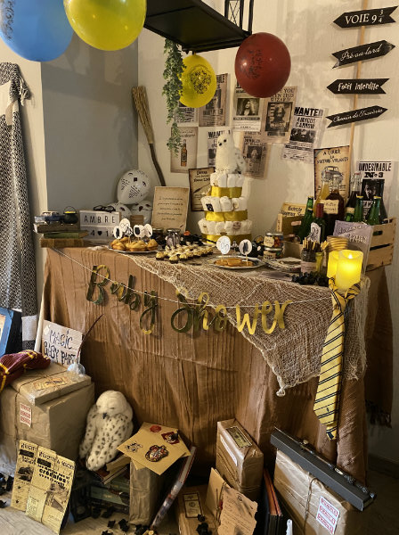 baby shower theme harry potter