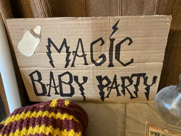 deco baby shower harry potter