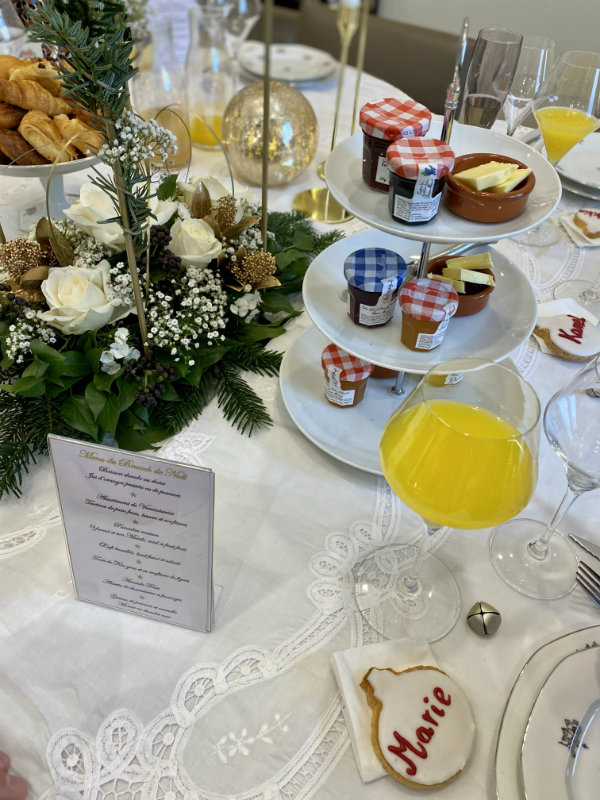 organiser brunch de noel