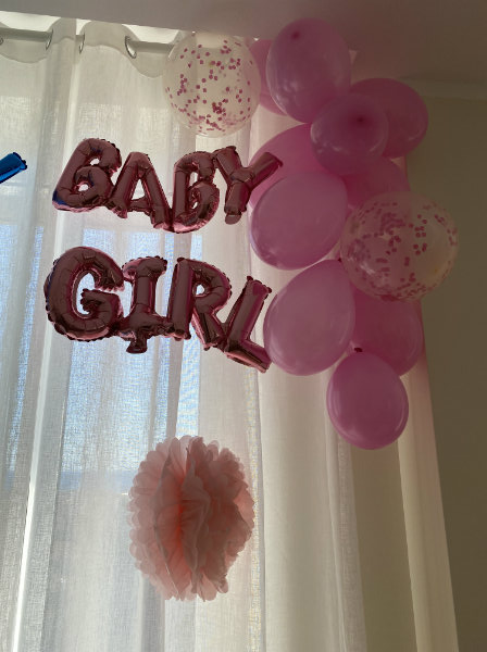 decoration gender reveal ballon