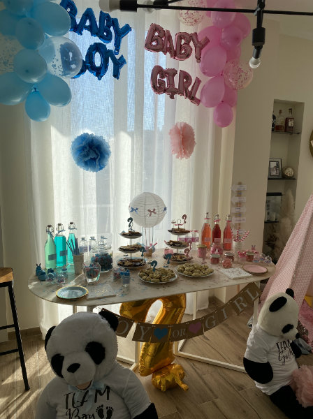 decoration gender reveal party