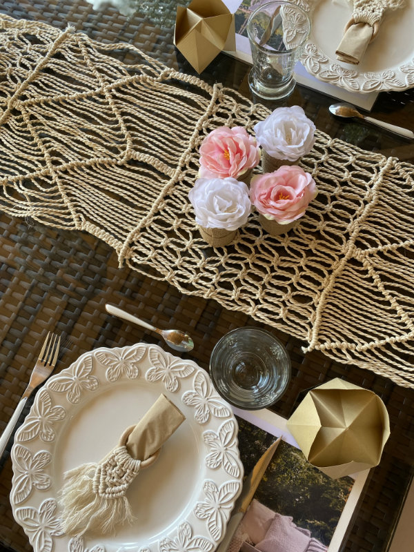 deco anniversaire boheme chic