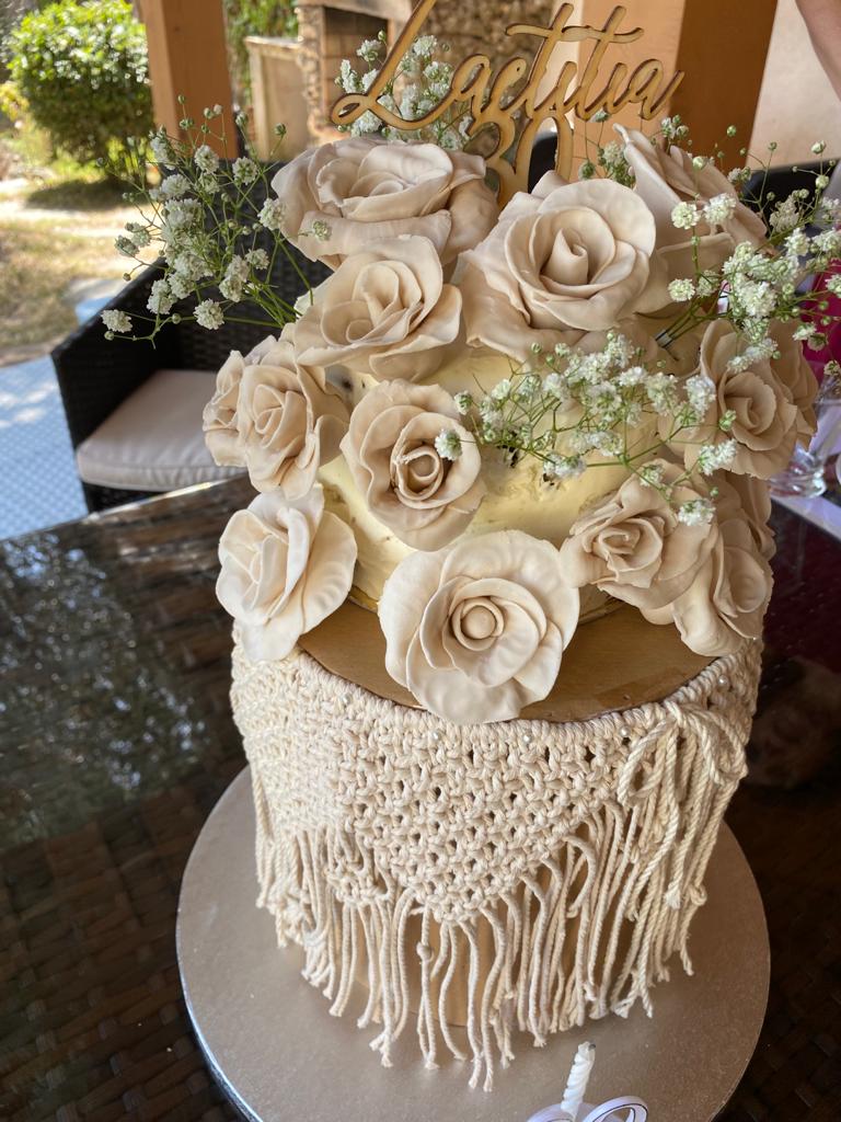gateau anniversaire boho