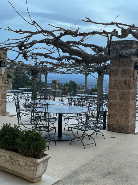 bastide tourtour terrasse