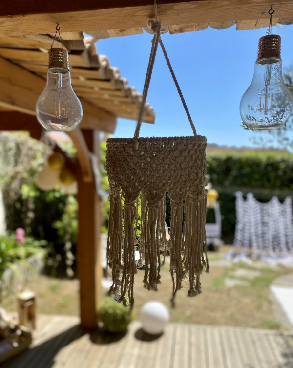 lustre macrame