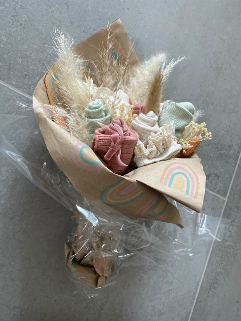 bebe bouquet chaussette