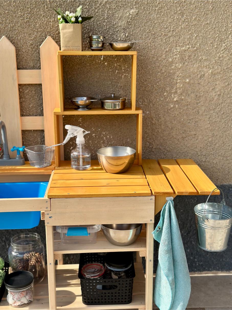 diy mud kitchen