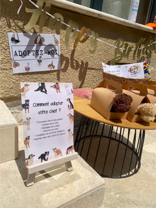 animation anniversaire enfant theme chien