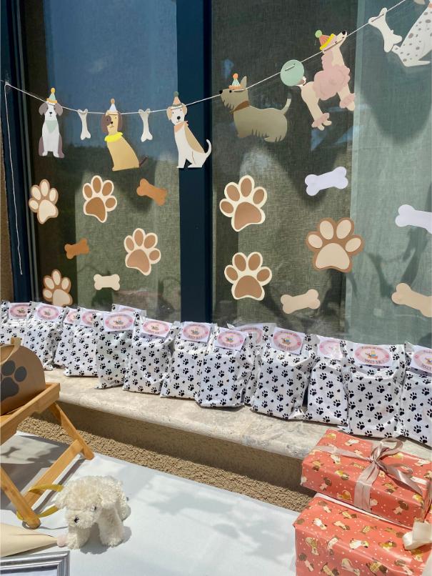 decoration anniversaire enfant theme chien