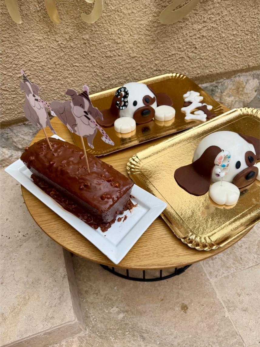 gateau anniversaire chien