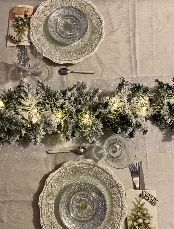 chemin de table noel