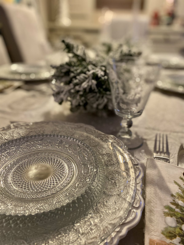 decoration table noel