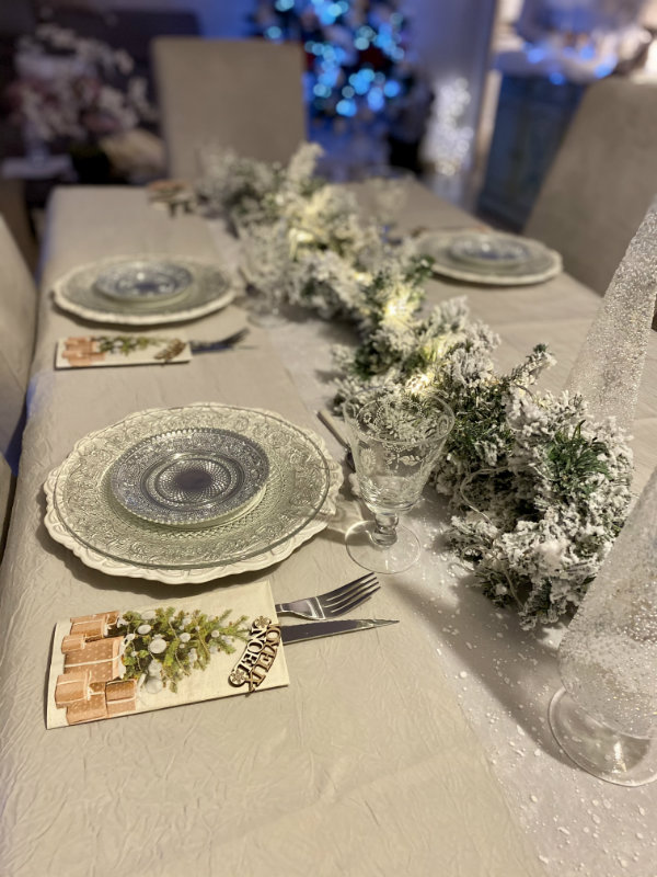 decorer table de noel