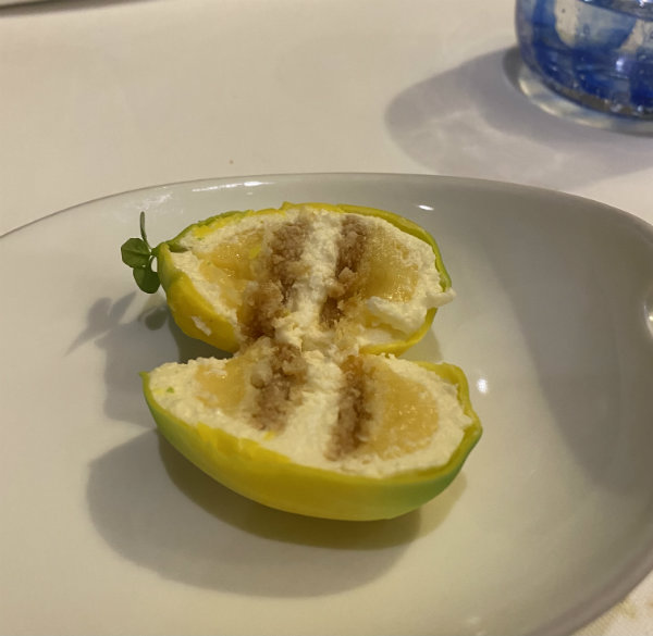 mignardise restaurant la chevre or