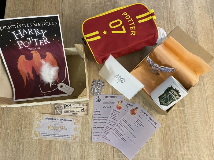 coffret cadeau harry potter diy