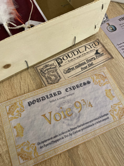 diy cadeau harry potter