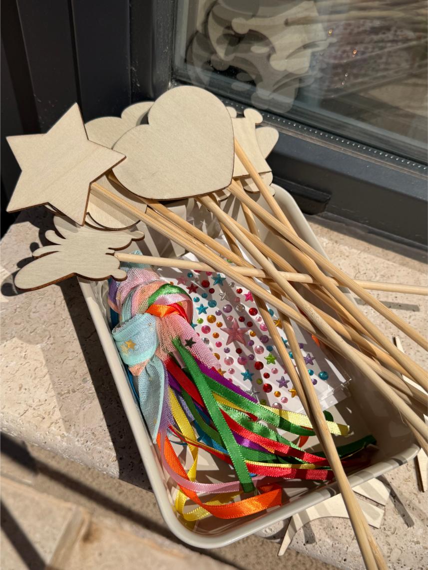 anniversaire fee decoration baguette magique