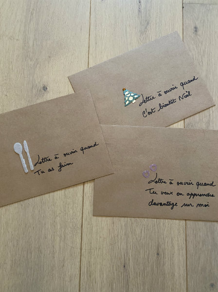 cadeau a distance lettre